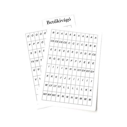 Betűkivágó A/5