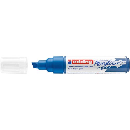 EDDING 5000 AKRIL MARKER B (5-10 MM), Gentian Blue