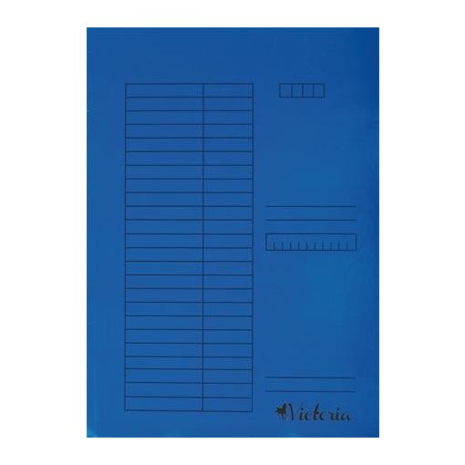 Papír pólyás dosszié A/4 5db kék