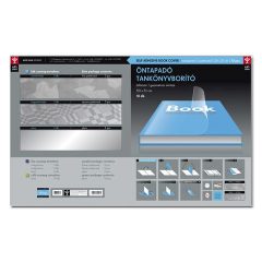   ARS UNA Öntapadós tankönyvborító 10db/cs 50x33cm geometrikus mintával