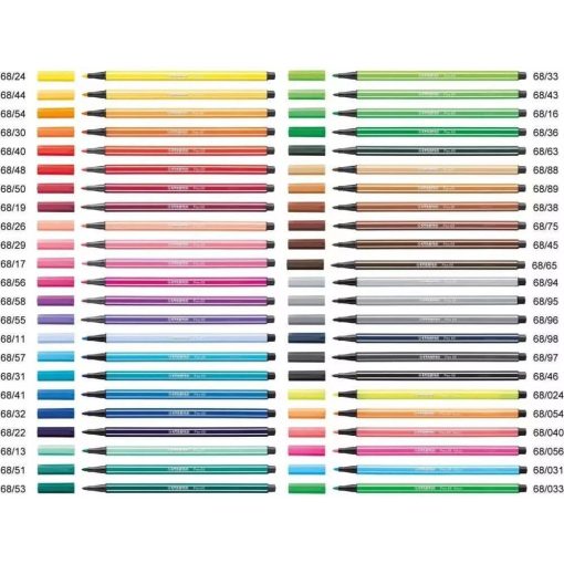 Filctoll STABILO Pen 68, Neon rózsaszín 056