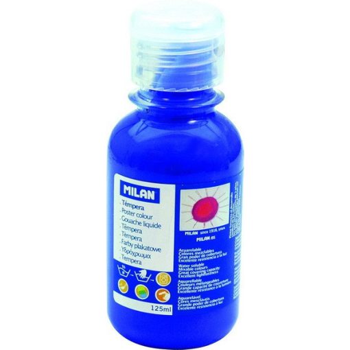 MILAN tempera 125ml, Kék