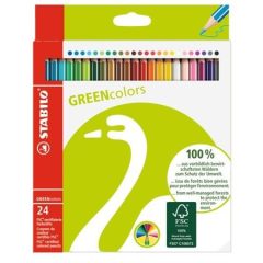 STABILO Greencolors színesceruza 24db