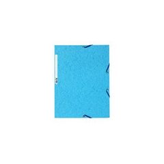 EXACOMPTA Gumis mappa A/4  karton Prespán, Türkiz