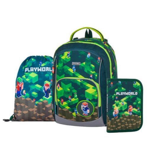 Iskolatáska szett IM, Oxybag, Oxy Go, Playworld, 3db-os