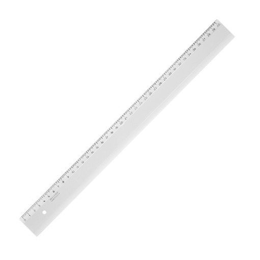 Vonalzó műanyag egyenes 40cm