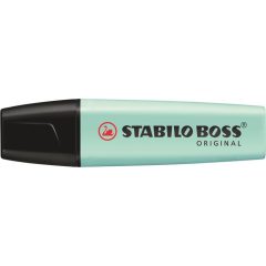   Szövegkiemelő STABILO BOSS pasztell vágott, 2-5mm, türkiz 