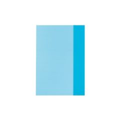 Füzetborító A/5 átlátszó kék 10db