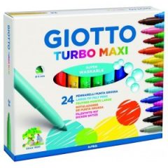 GIOTTO filckészlet 24db Turbo Color Maxi, jumbo