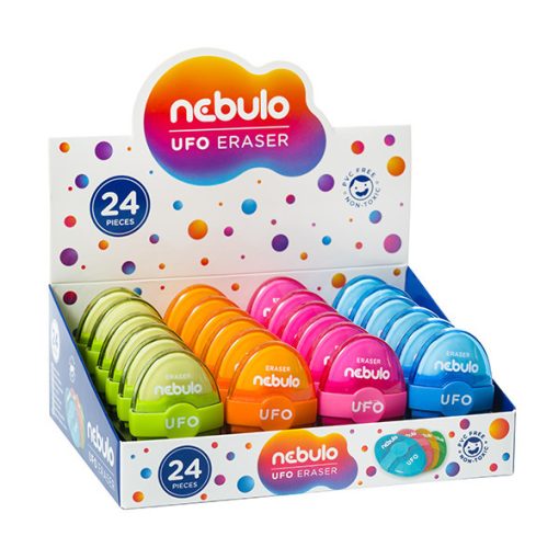 NEBULÓ radír műanyag tokban