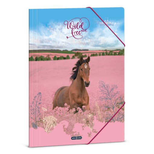 ARS UNA gumis mappa A/4 Wild and Free, Lovas