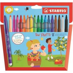 STABILO filckészlet Trio Frutti 18db illatos