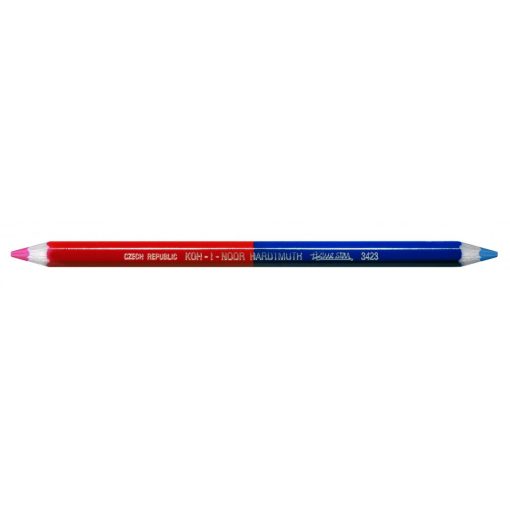Postairon KOH-I-NOOR vastag, Piros-Kék