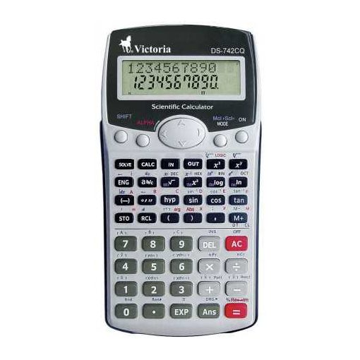 Számológép VICTORIA GVT-742CQ tudományos 283 funkció, 10+2 digit