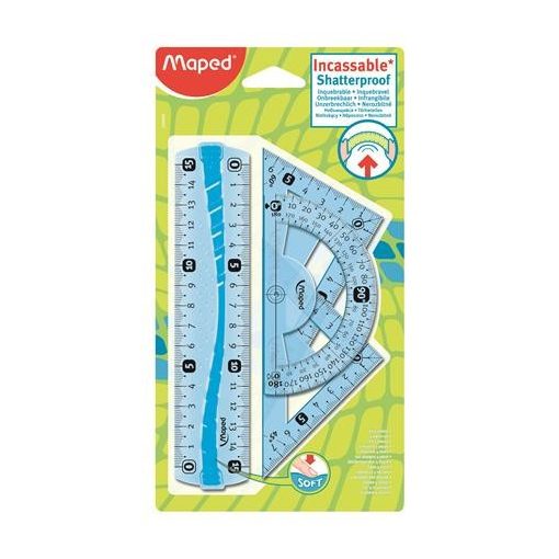 MAPED vonalzókészlet 4db-os kicsi, FLEX, hajlítható