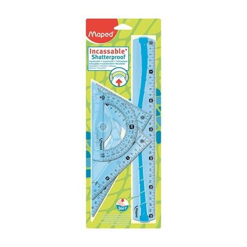 MAPED vonalzókészlet 4db-os, FLEX, hajlítható