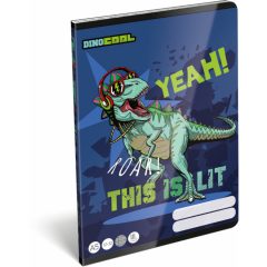   Füzet A/5 Dino Cool, Lizzy Card 12-32 III. osztályos vonalas