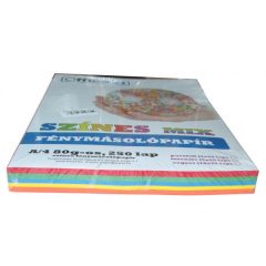   onice21 A/4 színes másolópapír intenzív színekben 250lap 5 szín