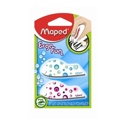 MAPED radír Ergo Fun 2db