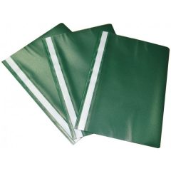Gyorsfűző A/4 PP, zöld, 10db
