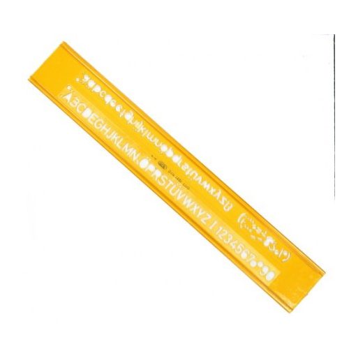 Betűsablon ICO 10mm