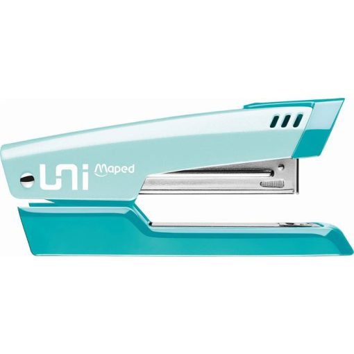 Tűzőgép MAPED Universal Metal Half-strip 24/6 26/6, Türkiz