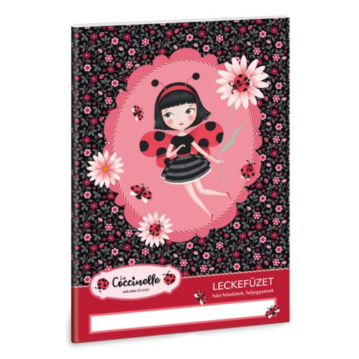ARS UNA leckefüzet A/5 32 lapos La Coccinelle