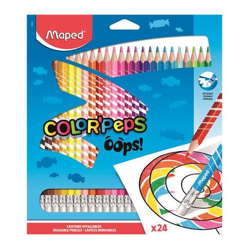 MAPED Color'Peps oops színesceruza 24db radíros véggel