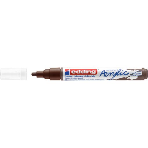 EDDING 5100 AKRIL MARKER B (2-3 MM), Chocolate Brown 