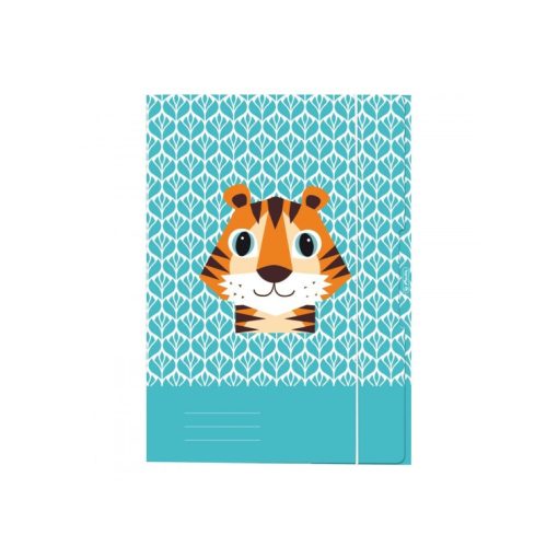HERLITZ gumis mappa A/3, Tigris 