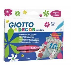 GIOTTO Decor textilfilc készlet 6db 