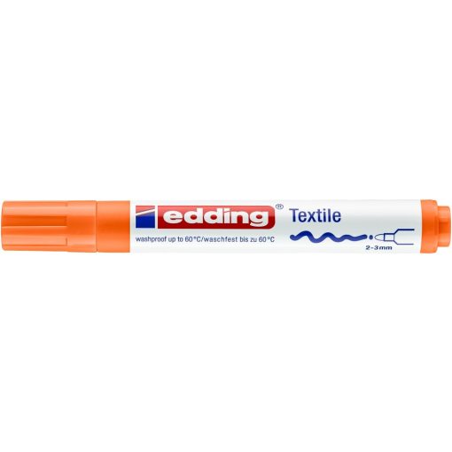 EDDING 4500 T-shirt textilfilc, Narancssárga