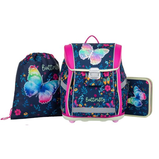 Iskolatáska szett OT, Oxybag, Butterfly III, Pillangó, 3db-os