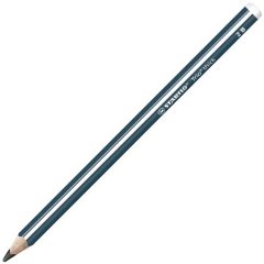   Grafitceruza STABILO Trio Thick vastag HB, Olajzöld testszín