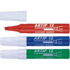 ICO rostiron Artip 12 filctoll, 1-4mm, vágott, piros