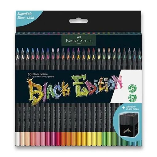 FABER-CASTELL Black Edition színesceruza 50db