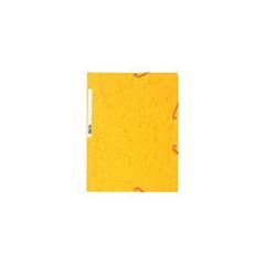 EXACOMPTA Gumis mappa A/4  karton Prespán, Sárga