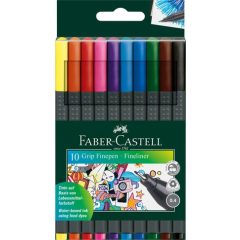 FABER-CASTELL Grip tűfilc készlet 10db 0,4mm