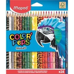 MAPED Color'Peps színesceruza 24db animals
