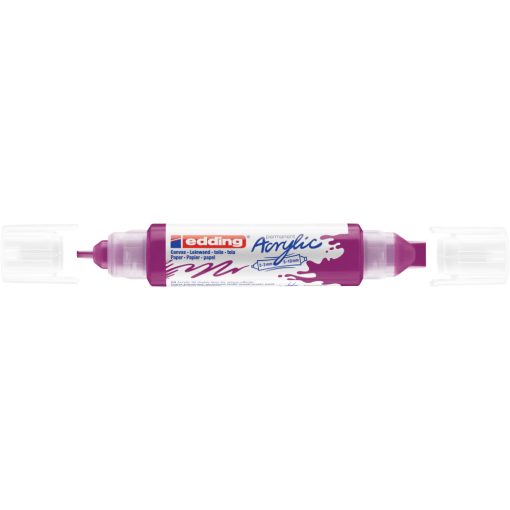 EDDING 5400 AKRIL MARKER 3D DOUBLE LINER (2-3 MM/5-10 MM), Berry