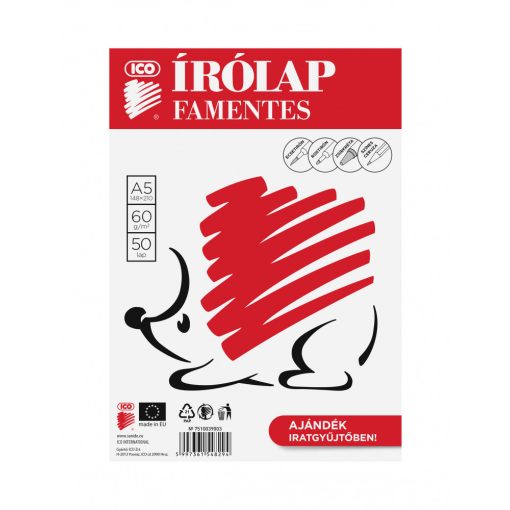 ICO SÜni Írólap 20-50 Famentes