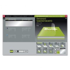 ARS UNA Öntapadós tankönyvborító 10db/cs 50x33cm sima