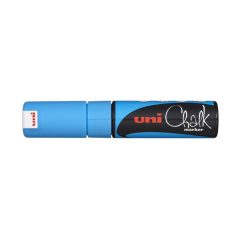 UNI Folyékony kréta marker PWE-8K, világoskék
