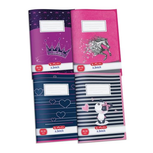 HERLITZ füzet A/5 32 lapos Girls 20-32 sima