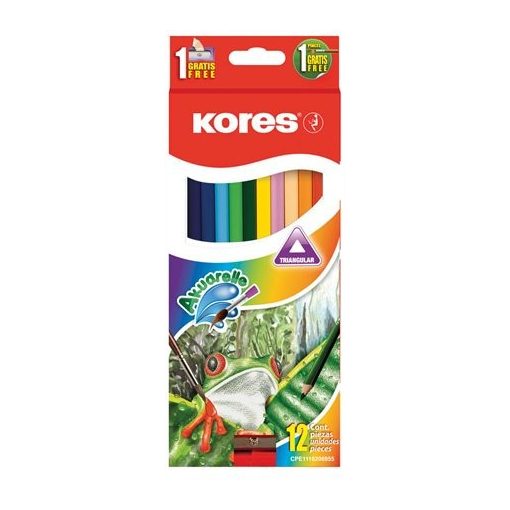 KORES színesceruza akvarell 12db-os