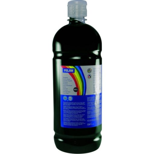 MILAN tempera 1000ml, Fekete