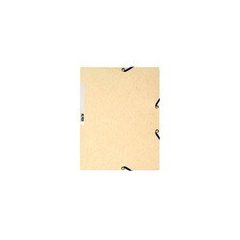EXACOMPTA Gumis mappa A/4  karton Prespán, Elefántcsont