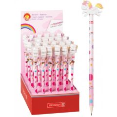 Grafitceruza BRUNNEN HB Unikornis radírral