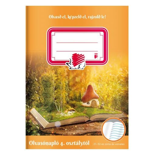 Mesefüzet, olvasónapló, 4. osztályosok részére