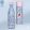 Ars Una duplafalú fémkulacs 500ml, Pearl Blossom Blue